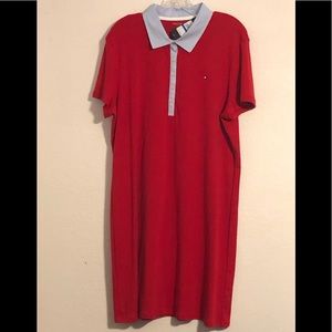 Tommy Hilfiger Red T-Shirt Dress